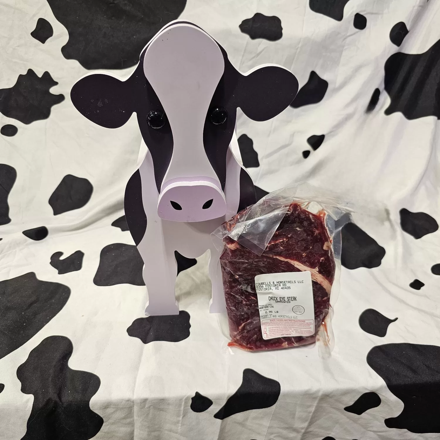 Grass Fed Chuck Eye Steak | Local Farm Raised Beef - Image 2