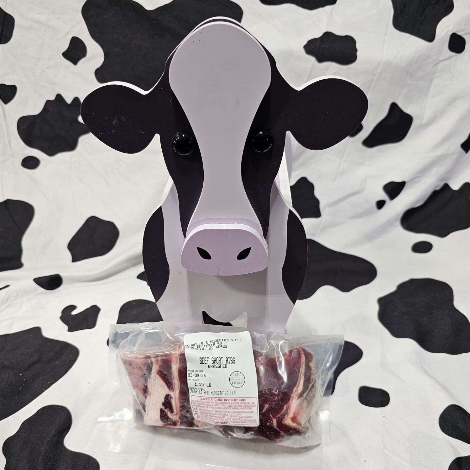 Grass Fed Beef Short Ribs | Local Farm Raised Beef - Image 3